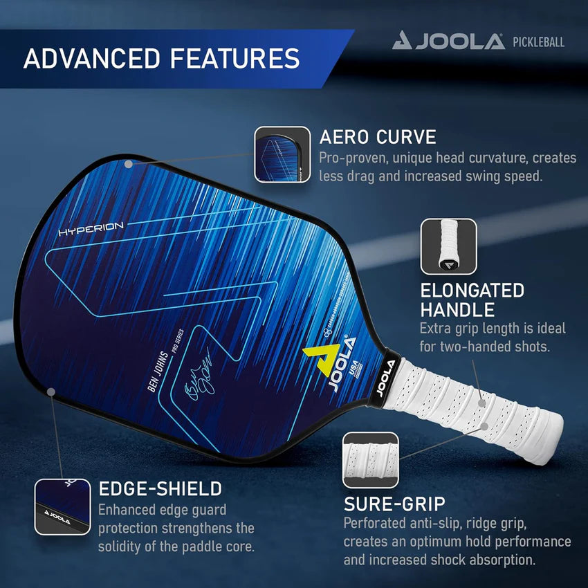 JOOLA Ben Johns Hyperion CAS 16 Pickleball Paddle