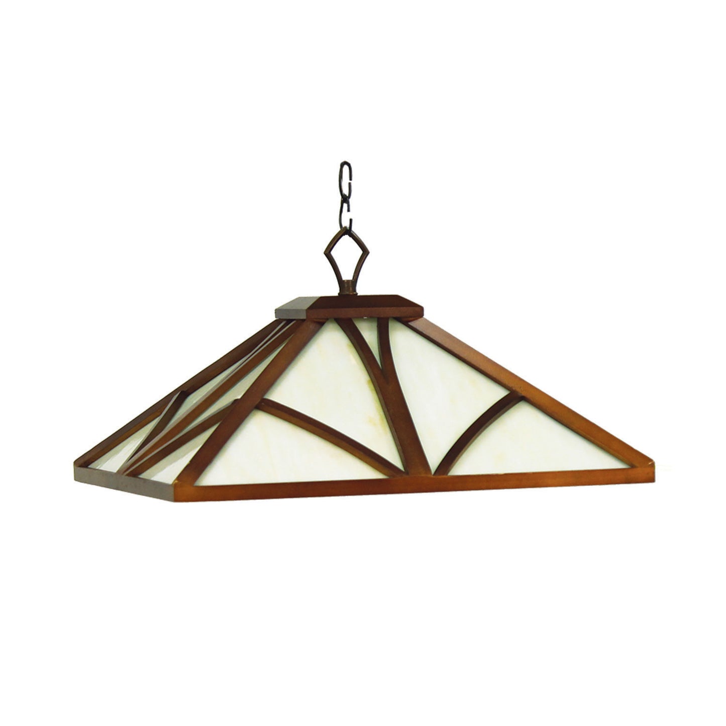 Chateau- 17" Pendant Light - Chestnut