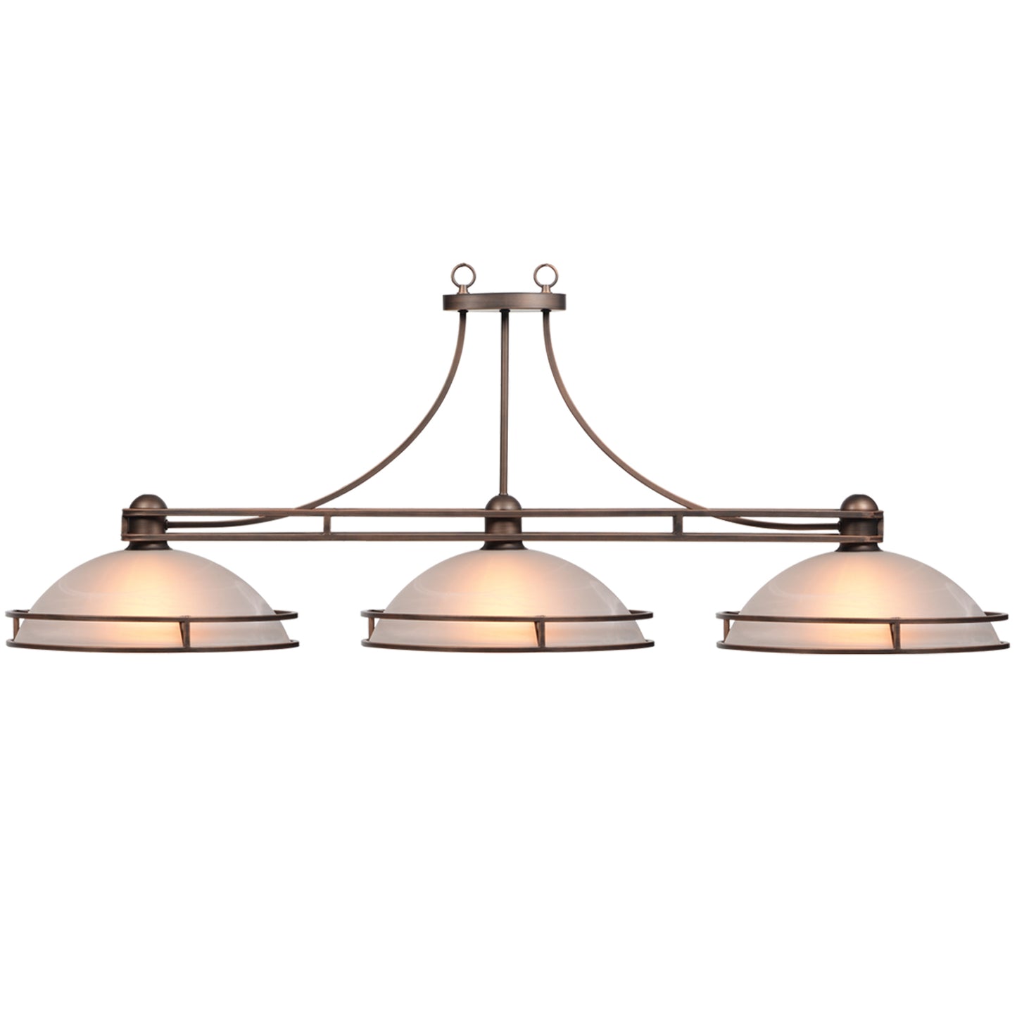 Cosmopolitan 56" 3lt Billiard Light - Bronze