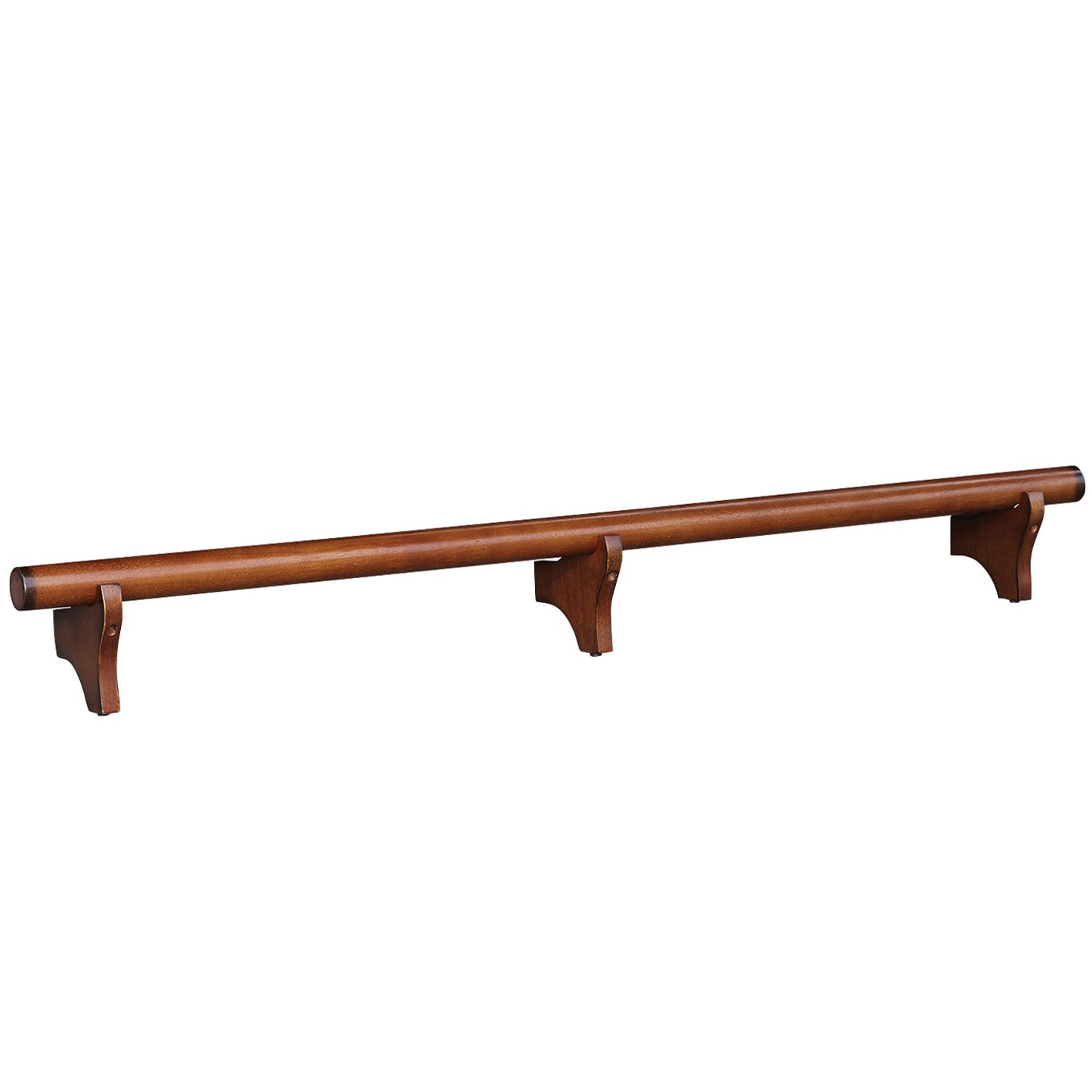 72" Dry Bar Foot Rail - Chestnut