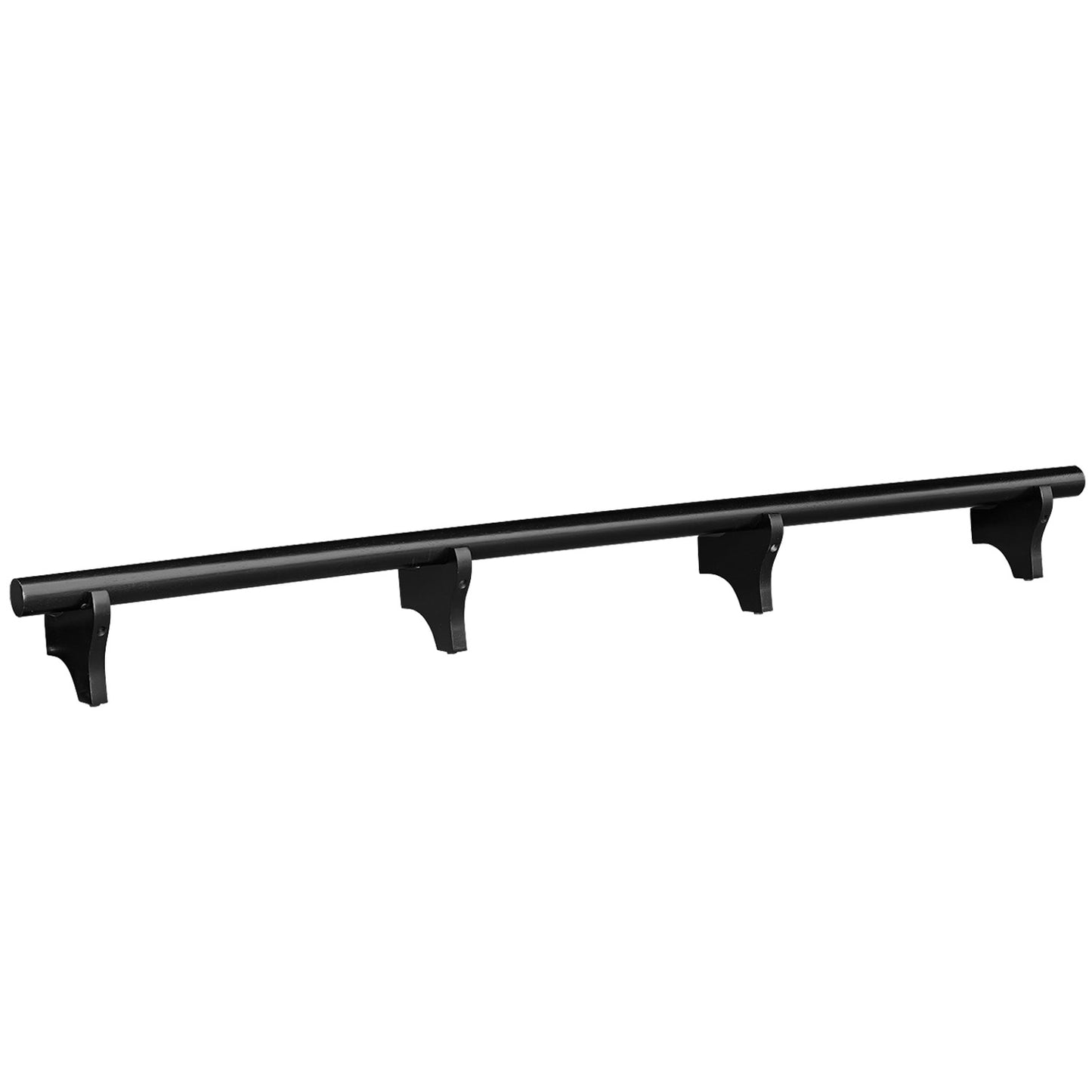 84" Dry Bar Foot Rail - Black