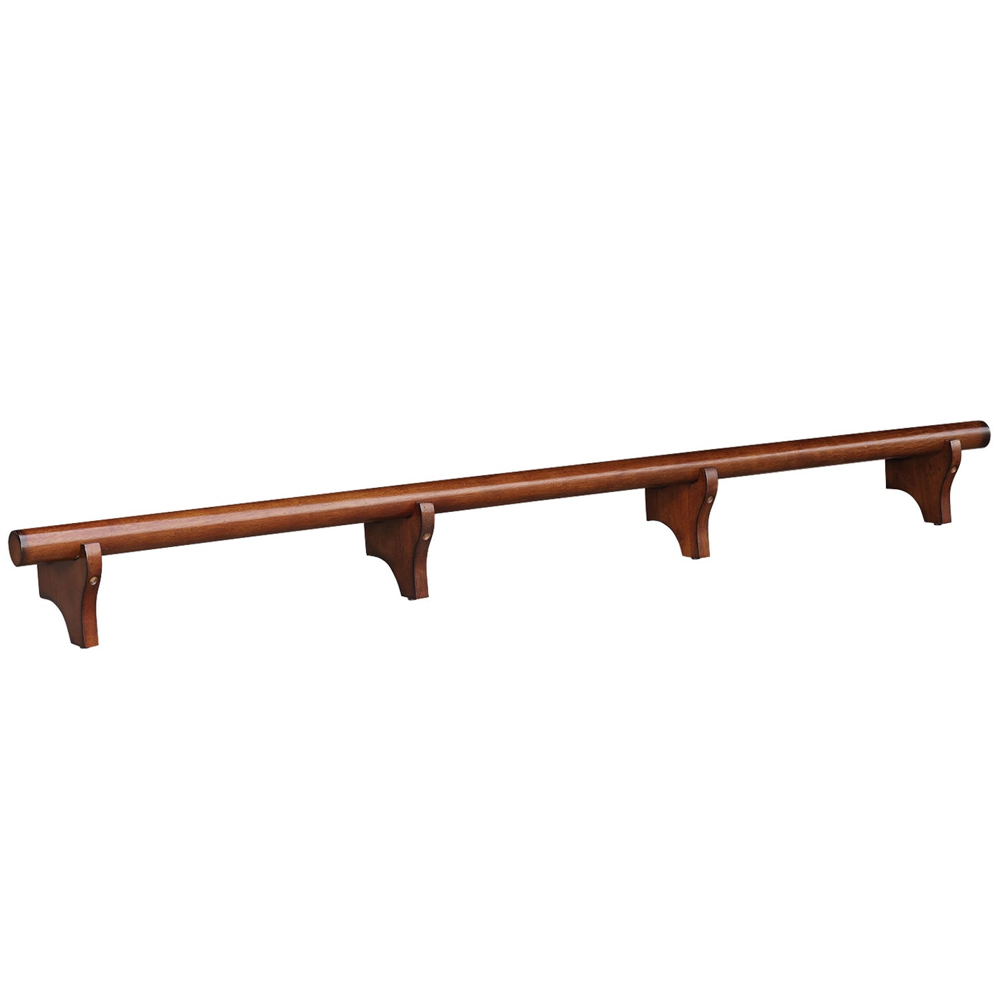 84" Dry Bar Foot Rail - Chestnut