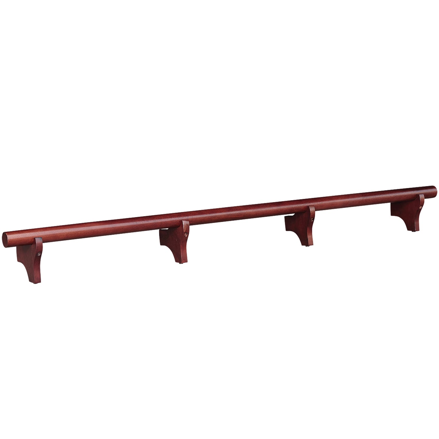 84" Dry Bar Foot Rail - English Tudor