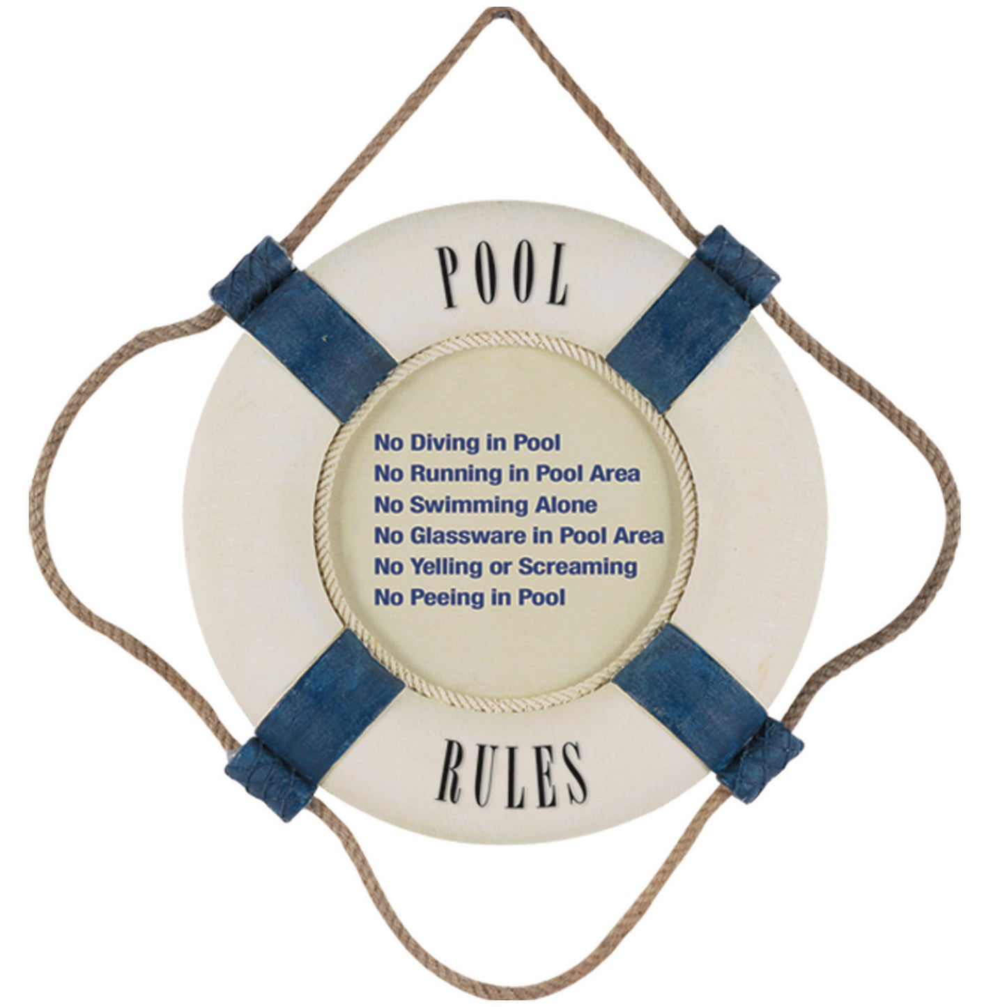 15" Outdoor Pool Rules