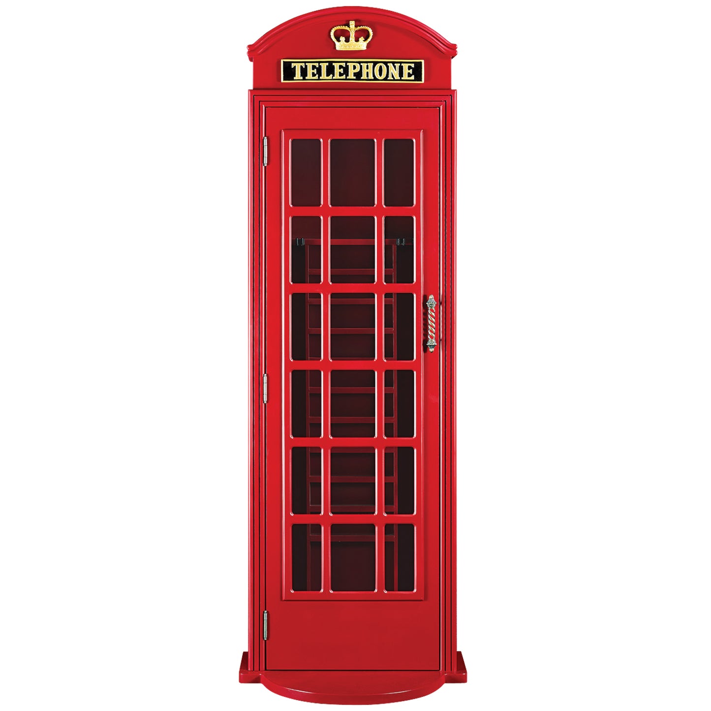 Old English Telephone Booth Cue Holder