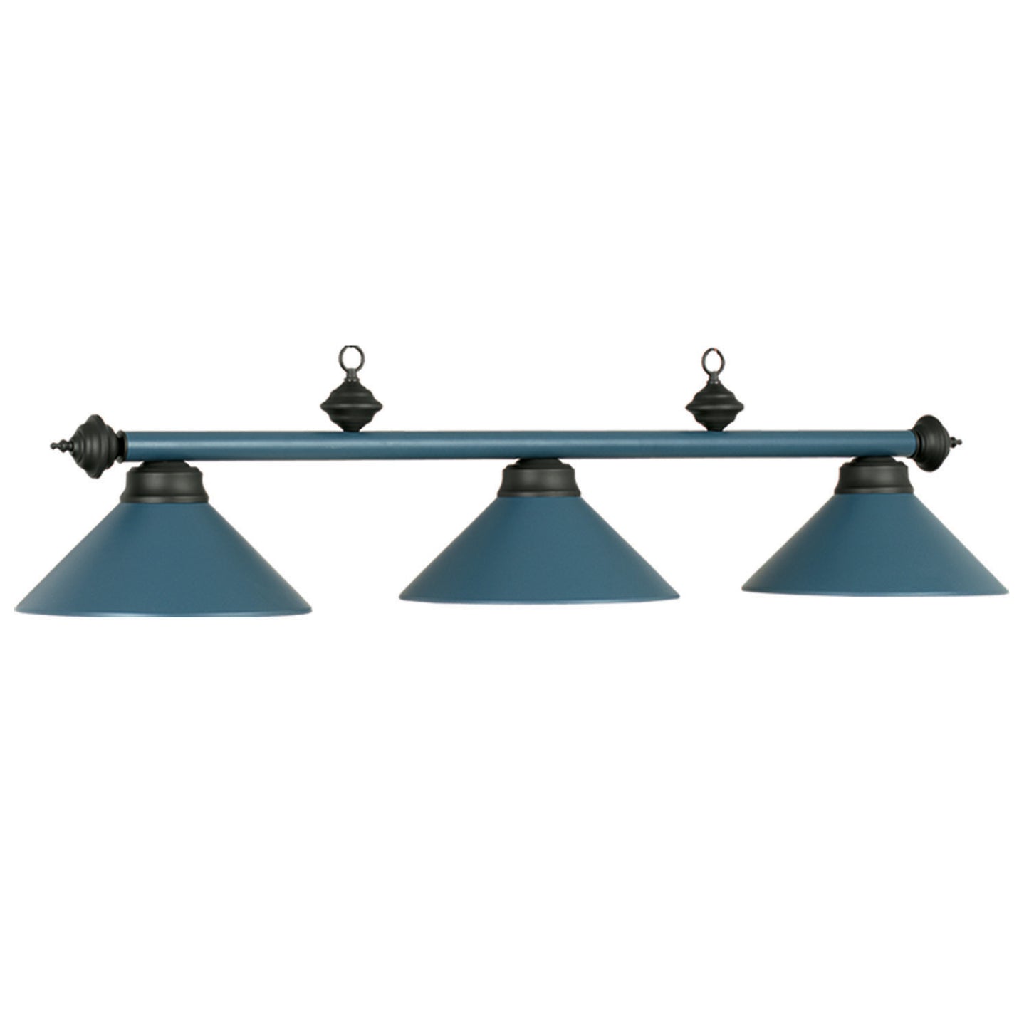 54" 3lt Billiard Light - Matte Blue