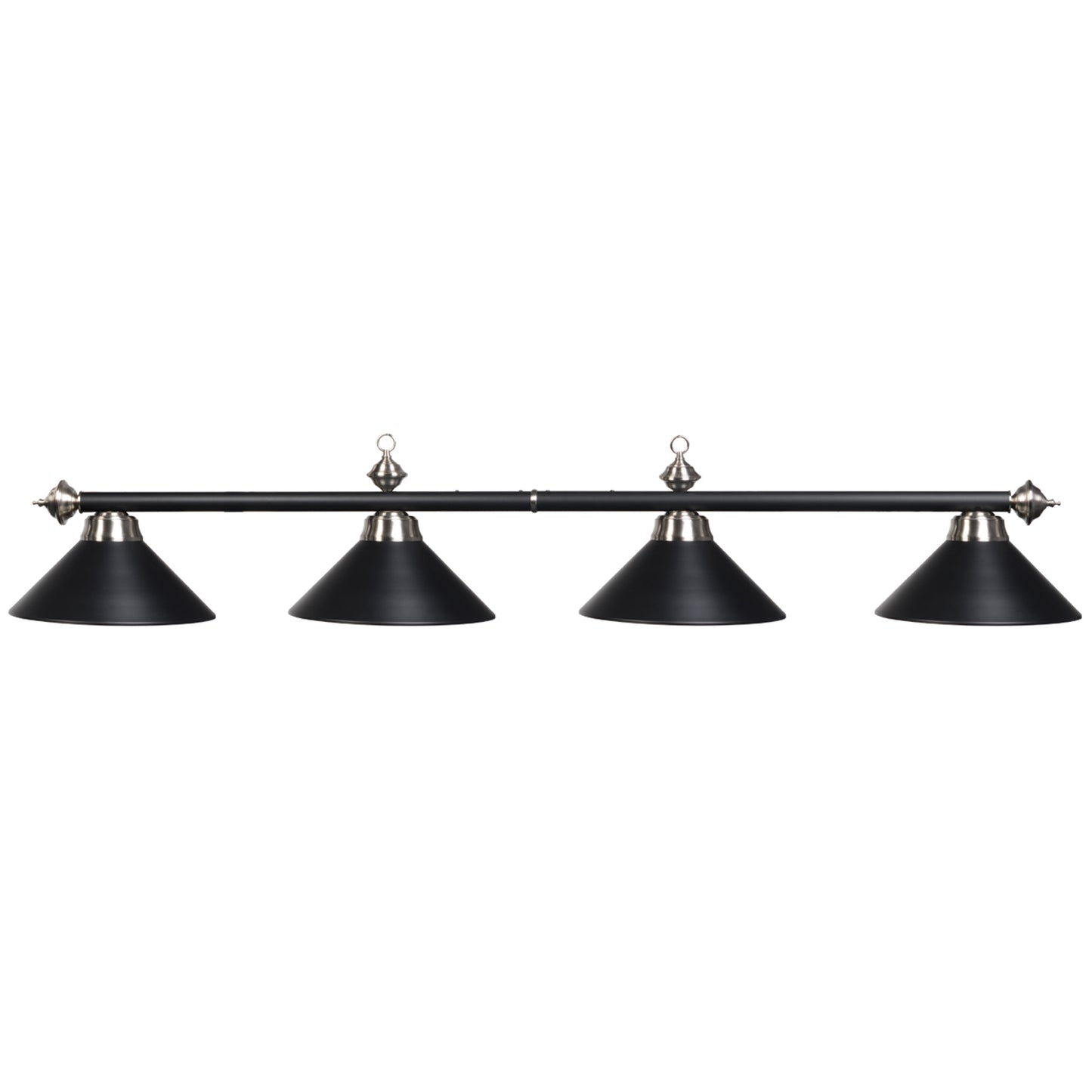 78" 4 Lt Billiard Light - Matte BLK/ ST