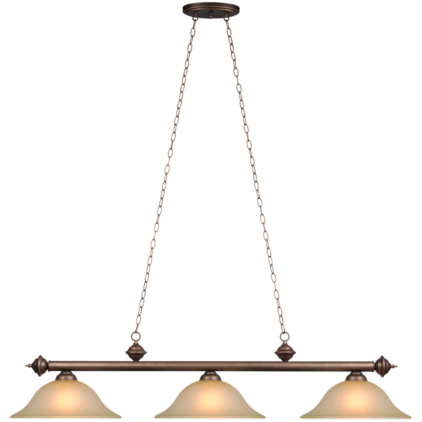 3 Lt 60" Oil Rubbed Bronze