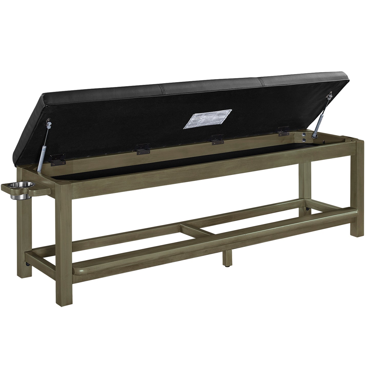 Spectator Storage Bench - Slate