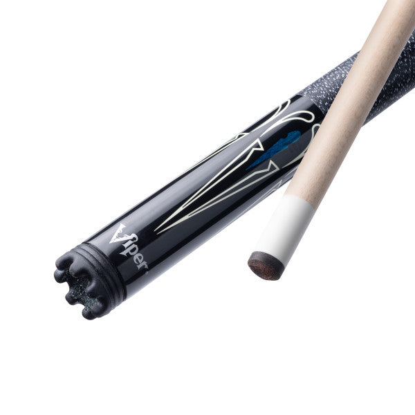 Viper Sinister Black and White Billiard/Pool Cue Stick