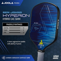 JOOLA Ben Johns Hyperion CAS 16 Pickleball Paddle