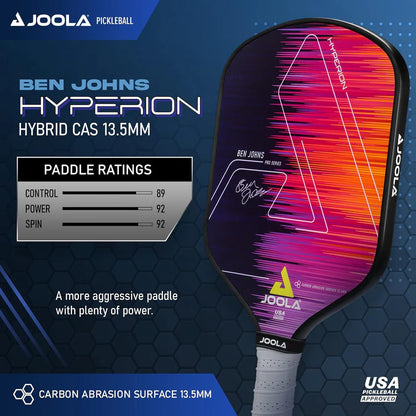 JOOLA Ben Johns Hyperion CAS 13.5 Pickleball Paddle