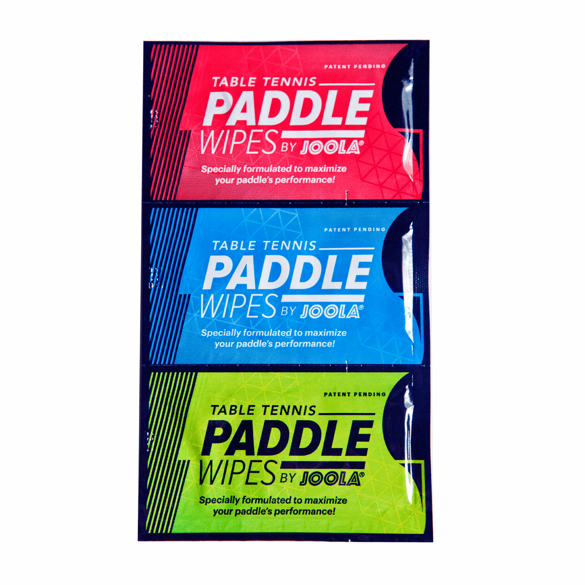 JOOLA Table Tennis Paddle Rubber Cleaning Wipes
