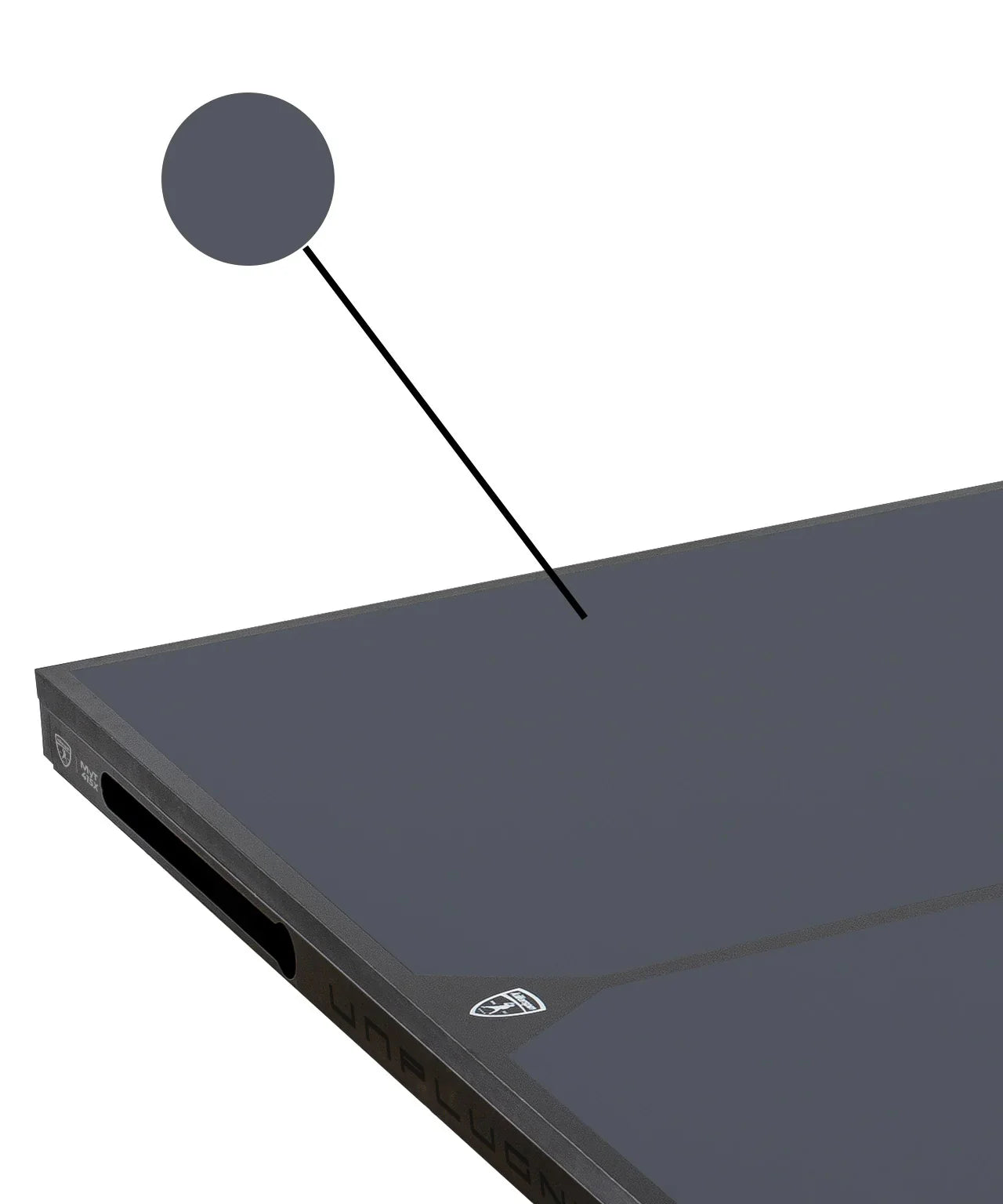 Killerspin MyT 415X Mega Indoor Ping Pong Table - Graphite