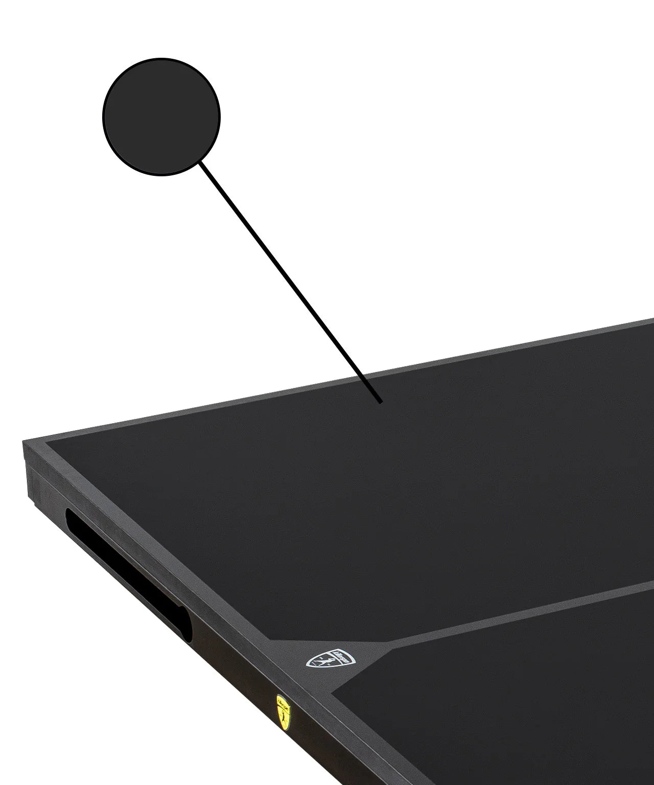 Killerspin MyT 415X Mega Indoor Ping Pong Table - Jet Black