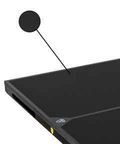 Killerspin MyT 415X Mega Indoor Ping Pong Table - Jet Black