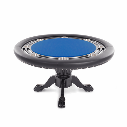 BBO Poker Nighthawk Round Poker Table with Chip Tray