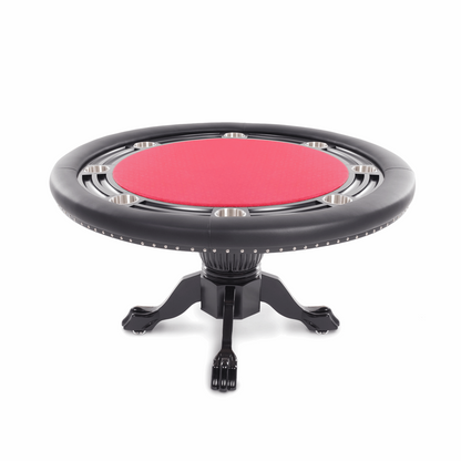 BBO Poker Nighthawk Round Poker Table with Chip Tray
