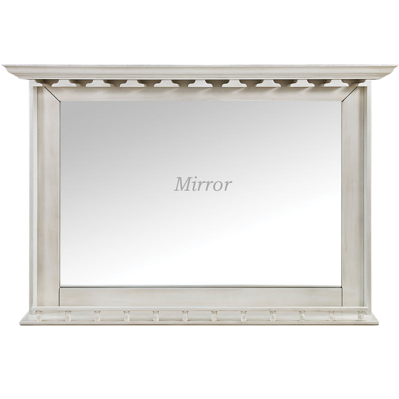 Bar Mirror - Antique White
