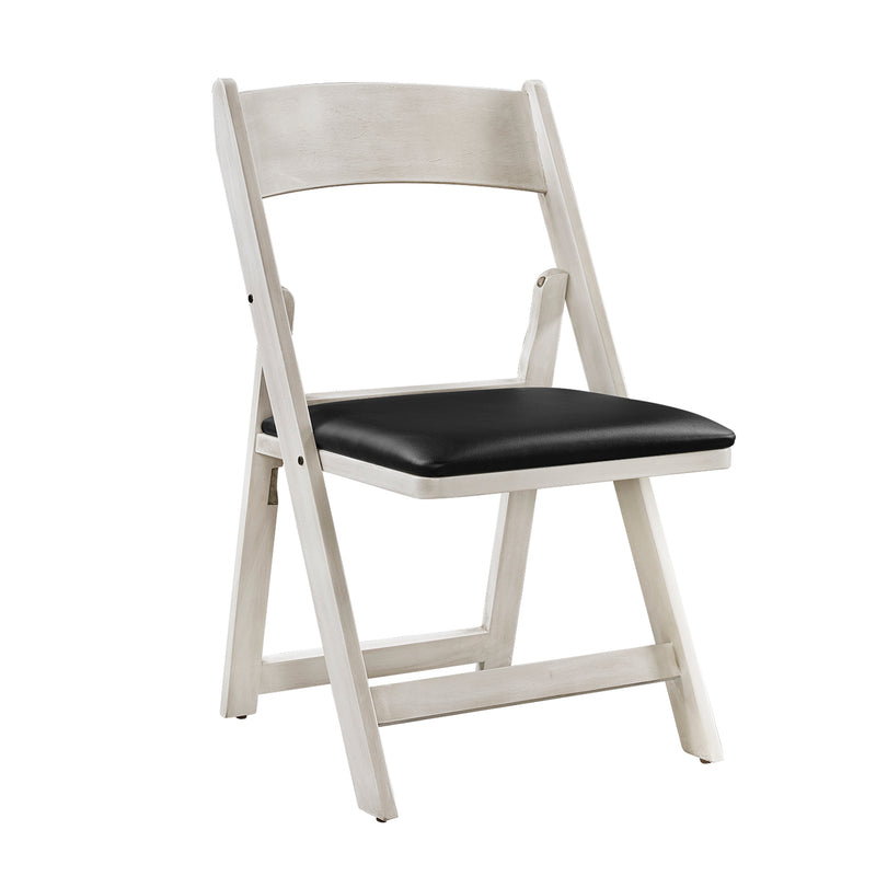 Folding Game Chair - Antique White