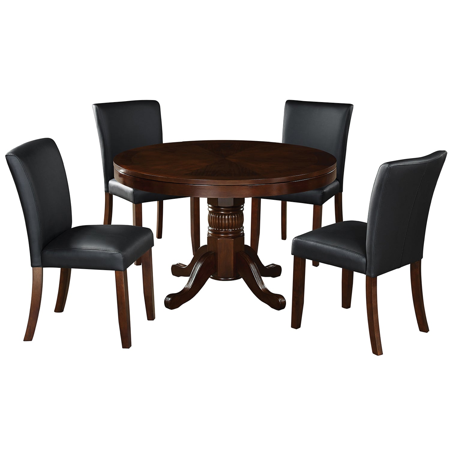 48" Game Table - Cappuccino