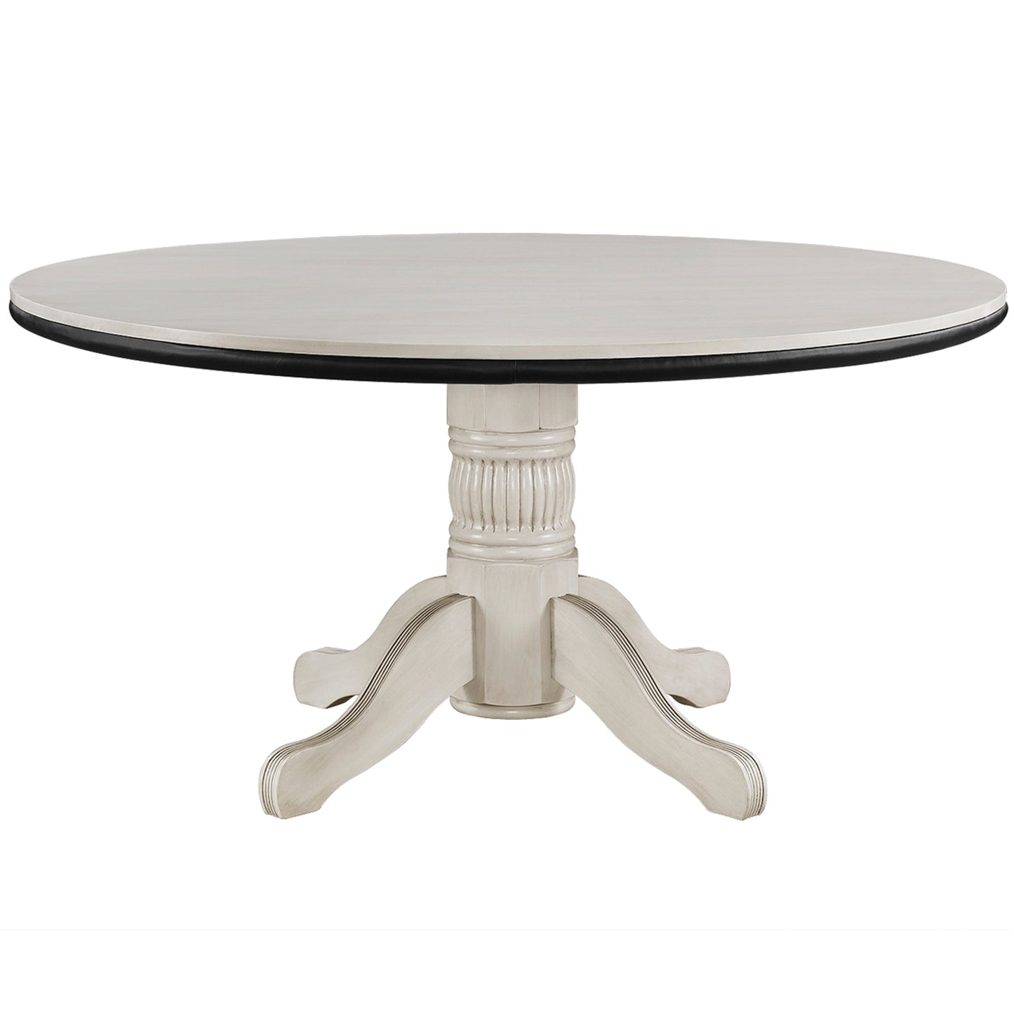 60" 2 in 1 Game Table - Antique White