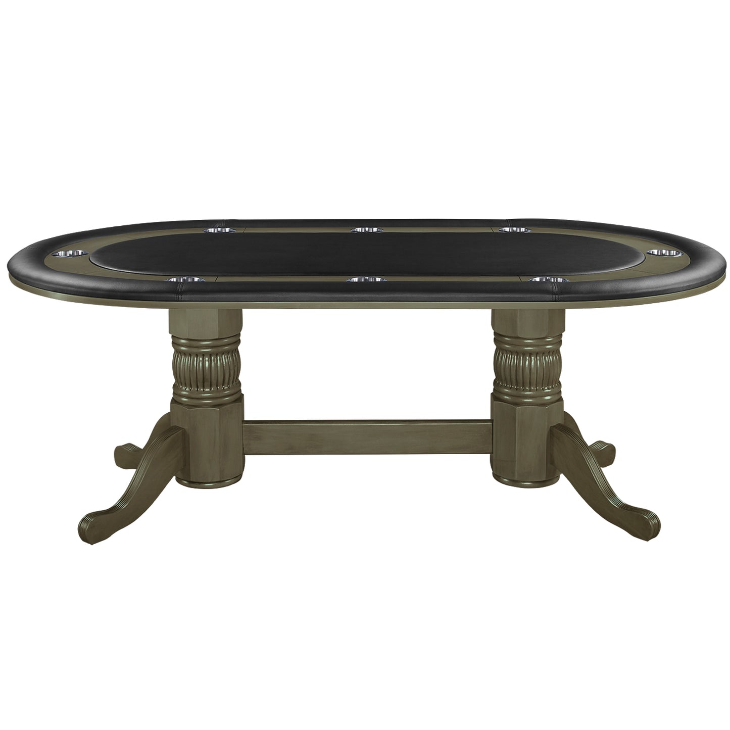 84" Texas Hold'em Game Table - Slate