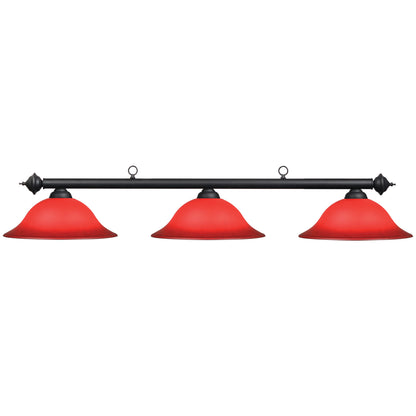 60" Marseilles Lamp Burgandy