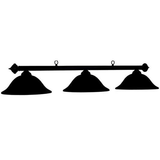 Marseilles 60" Billiard Lt - Painted Black