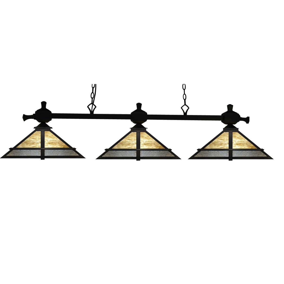 Mercury Mica 56" 3lt Billiard Light