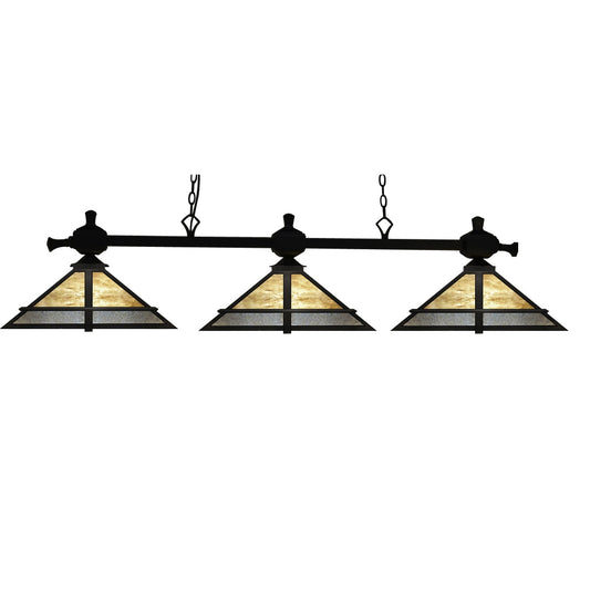 Mercury Mica 56" 3lt Billiard Light