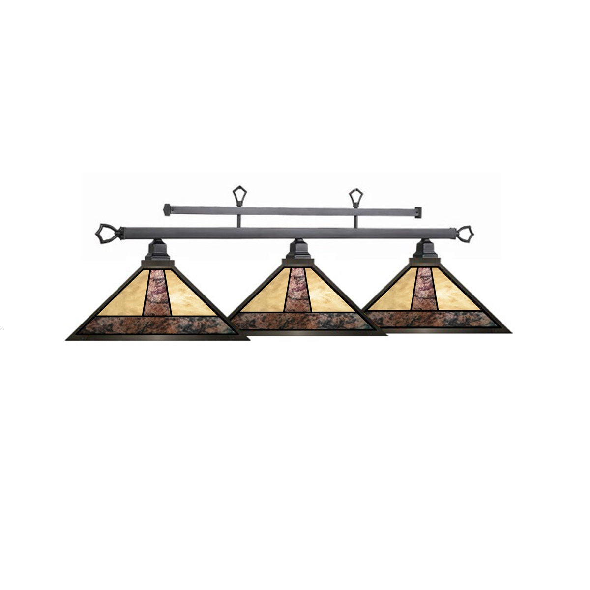Odessa 56" 3lt Billiard Light