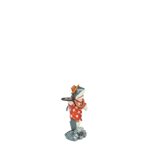 16" H Mini Shark Waiter