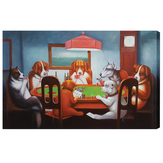 Oil Painting on Canvas - Friend in Need