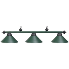 54" 3lt Billiard Light - Matte Green