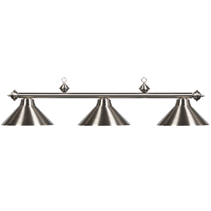 54" 3lt Billiard Light - Stainless