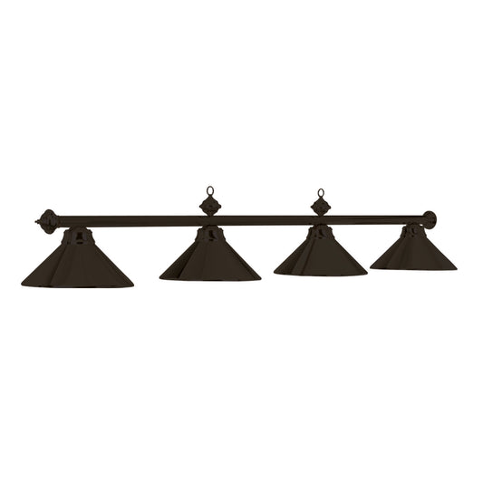 78" 4 Lt Billiard Light - Matte BLK/ Matte Black