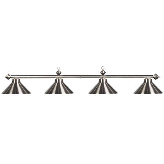 78" 4 Lt Billiard Light - Stainless