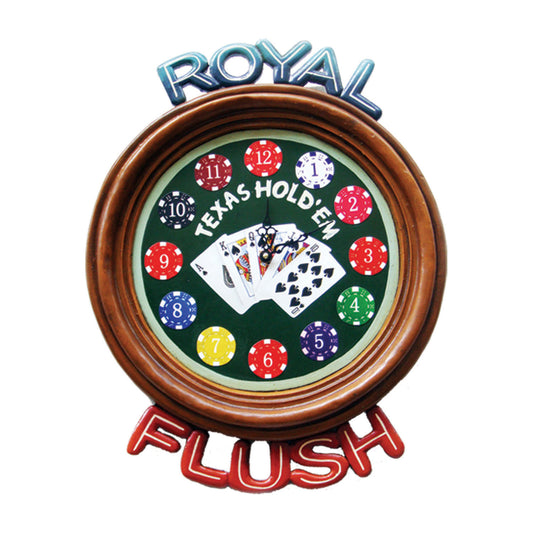Royal Flush Clock