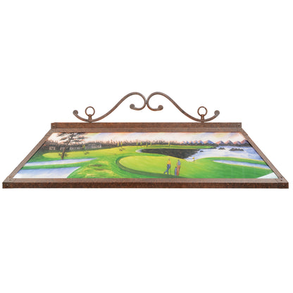 48" Hand Painted Billiard Light