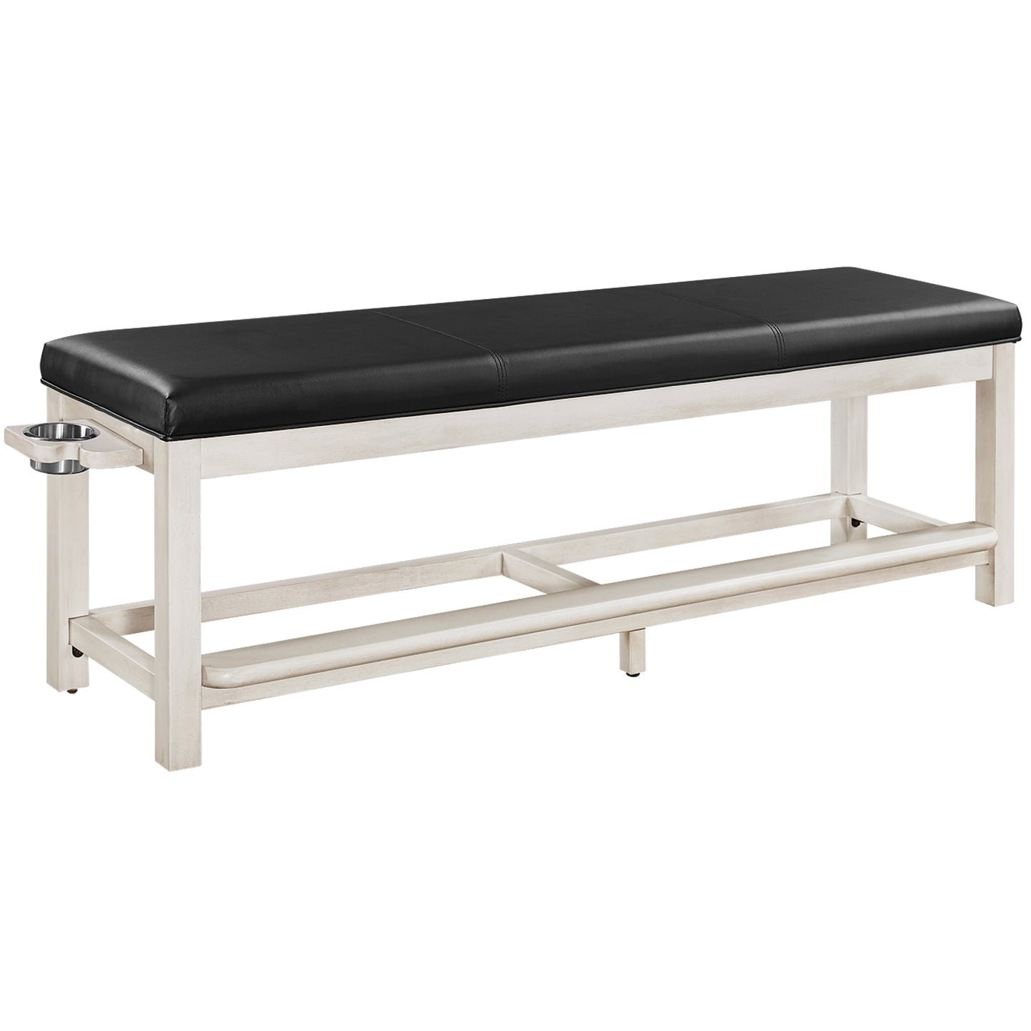 Spectator Storage Bench - Antique White