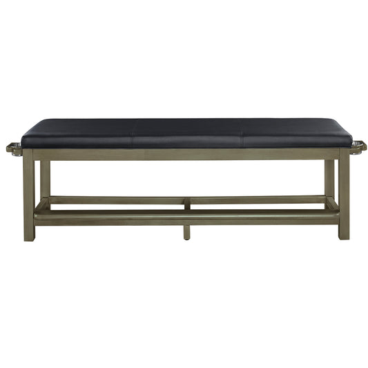 Spectator Storage Bench - Slate