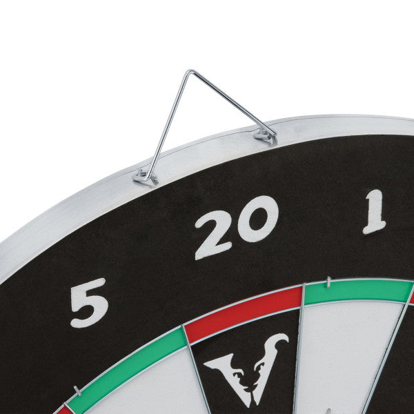 Viper Double Play Coiled Paper Fiber Dartboard with Darts