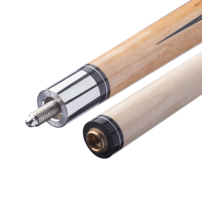 Viper Sinister Black and White Wrap with Brown Stain Billiard/Pool Cue Stick 18 Ounce