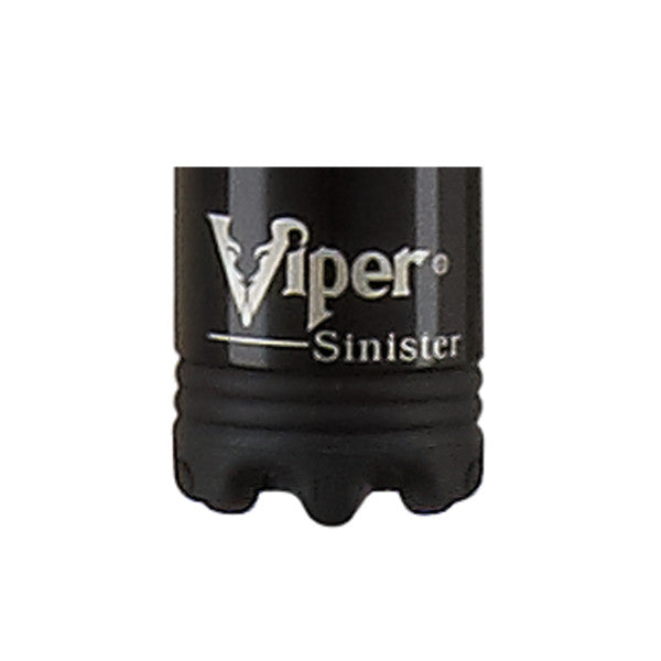 Viper Sinister Black Faux Leather Wrap Billiard/Pool Cue Stick