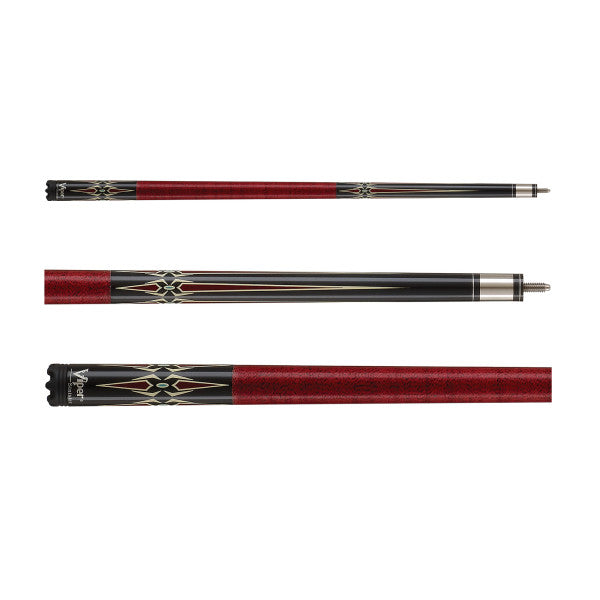 Viper Sinister Red Diamonds Billiard/Pool Cue Stick 18 Ounce