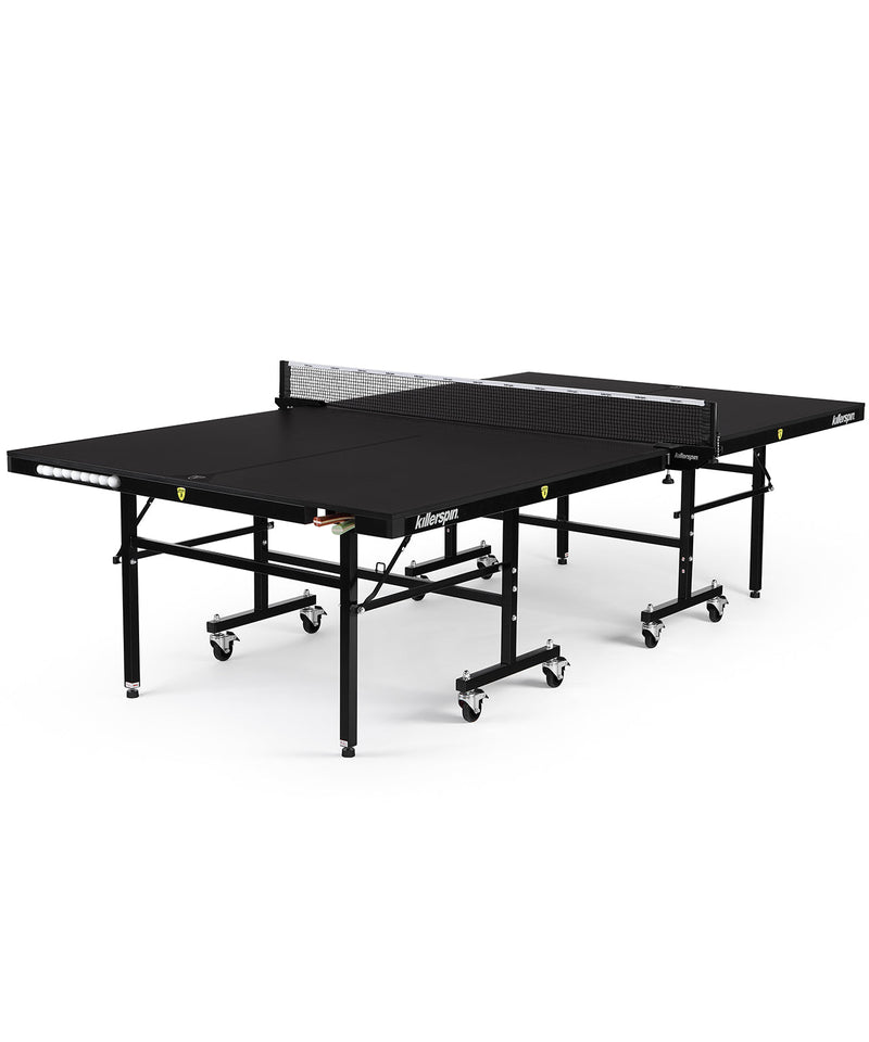 MyT 415 Indoor Ping Pong Table - Jet Black