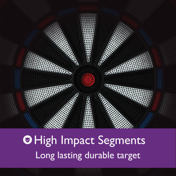 Fat Cat Electronx Electronic Dartboard, 13.5" Compact Target