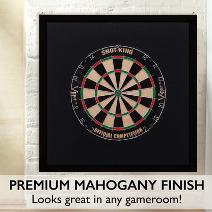 Viper Framed Dartboard Backboard