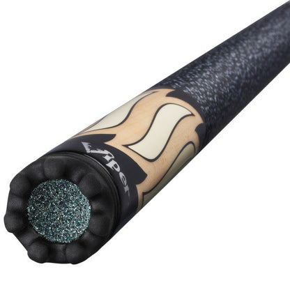 Viper Sinister White Stripe Billiard/Pool Cue Stick 18 Ounce
